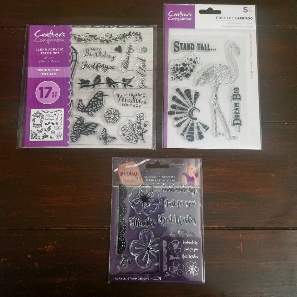 Crafter's Companion Various Stamps Bundle